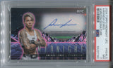 2024 Amanda Lemos Topps Midnight UFC HORIZON SIGNATURE AUTO AUTOGRAPH PSA 7 #HSALS Strawweight 7180