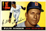 1955 Ellis Kinder Topps #115 Boston Red Sox BV $25