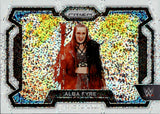 2024 Alba Fyre Panini Prizm WWE WHITE SPARKLE #34 Friday Night Smackdown