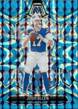 2024 Josh Allen Panini Mosaic BLUE REACTIVE #22 Buffalo Bills