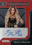 2022 Trish Stratus Panini Prizm WWE LEGENDARY RED PRIZM AUTO 96/99 AUTOGRAPH #LS-TST WWE HOF