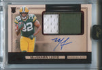 2024 MarShawn Lloyd Panini One RED ROOKIE QUAD PATCH AUTO 66/75 AUTOGRAPH RELIC #23 Green Bay Packers