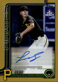 2025 Levi Sterling Topps Pro Debut GOLD FOIL AUTO 14/50 AUTOGRAPH #PD-34 Pittsburgh Pirates
