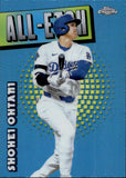 2025 Shohei Ohtani Topps Chrome ALL-ETCH #CAE-1 Los Angeles Dodgers