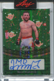 2025 Merab Dvalishvili Leaf Metal Happy Holidays ELF AUTO 2/5 AUTOGRAPH #BA-MD1 UFC Bantamweight