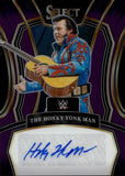 2024 The Honky Tonk Man Panini Select WWE PURPLE LEGENDS AUTO 14/35 AUTOGRAPH #LS-HTM WWE Legend