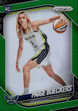 2025 Paige Bueckers Panini Prizm WNBA GREEN VARIATION ROOKIE RC #147 Dallas Wings