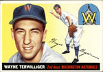 1955 Wayne Terwilliger Topps #34 Washington Nationals BV $25