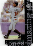 1998 Chipper Jones Upper Deck AMAZING GREATS 144/250 DIE CUT #AG10 Atlanta Braves HOF