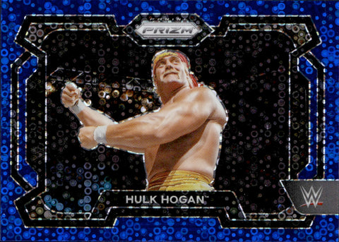 2024 Hulk Hogan Panini Prizm Undercard WWE BLUE DISCO 09/25 #70 WWE HOF