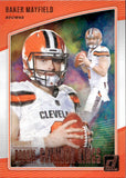 2018 Baker Mayfield Panini Donruss ROOKIE GRIDIRON KINGS RC #RGK-3 Cleveland Browns