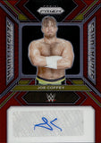 2024 Joe Coffey Panini Prizm WWE RED SENSATIONAL SIGNATURES AUTO 62/99 AUTOGRAPH #SS-COF NXT