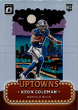 2024 Keon Coleman Donruss Optic ROOKIE UPTOWNS RC #15 Buffalo Bills