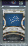 2023 Sam LaPorta Panini Select ROOKIE JUMBO PATCH AUTO 69/99 AUTOGRAPH RELIC RC PSA 9 #PSSLA Detroit Lions 4456