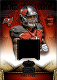 2014 Mike Evans Panini Crown Royale ROOKIE HEIRS TO THE THRONE JERSEY 410/399 RELIC RC #HT-ME Tampa Bay Buccaneers