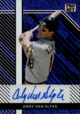 2024 Andy Van Slyke Leaf Pro Set PURPLE SHIMMER AUTO 7/7 AUTOGRAPH #PSA-AVS Pittsburgh Pirates
