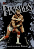 2025 "Million Dollar Man" Ted DiBiase Topps Finest WWE FINISHERS BLACK REFRACTOR 23/25 #FNS-TD WWE Legend