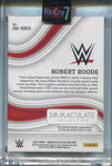2023 Robert Roode Panini Immaculate Collection WWE JUMBO SHIRT 2/4 RELIC #JM-RRD WWE Legend