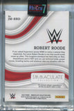2023 Robert Roode Panini Immaculate Collection WWE JUMBO SHIRT 2/4 RELIC #JM-RRD WWE Legend