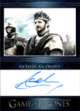 2022 Gethin Anthony as Renly Rittenhouse Game of Thrones The Complete Series Volume 2 BLUE AUTO AUTOGRAPH #_GEAN 2