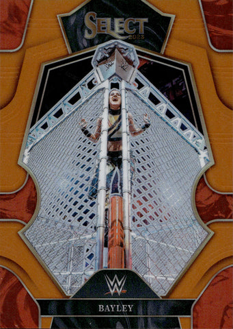 2023 Bayley Panini Select WWE ORANGE PREMIER LEVEL 37/49 #177 Monday Night Raw