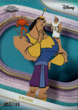 2025 Kronk Topps Chrome Disney AQUA REFRACTOR 052/199 #22 The Emperor's New Groove