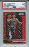 2018-19 Trae Young Panini Prizm Choise RED SCOPE ROOKIE 31/88 RC PSA 9 #78 Atlanta Hawks 0624