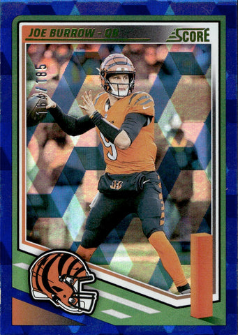2025 Joe Burrow Panini Score CUBIC 164/185 #284 Cincinnati Bengals