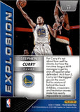 2016-17 Stephen Curry Panini Prizm EXPLOSION Golden State Warriors #17 3