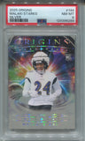 2025 Malaki Starks Panini Origins SILVER ROOKIE 67/75 RC PSA 8 #144 Baltimore Ravens 6289