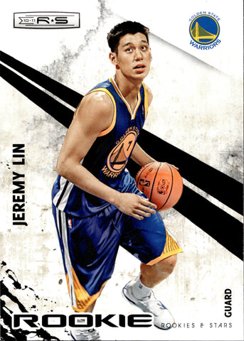 2010-11 Jeremy Lin Panini Rookies & Stars ROOKIE RC #129 Golden State Warriors