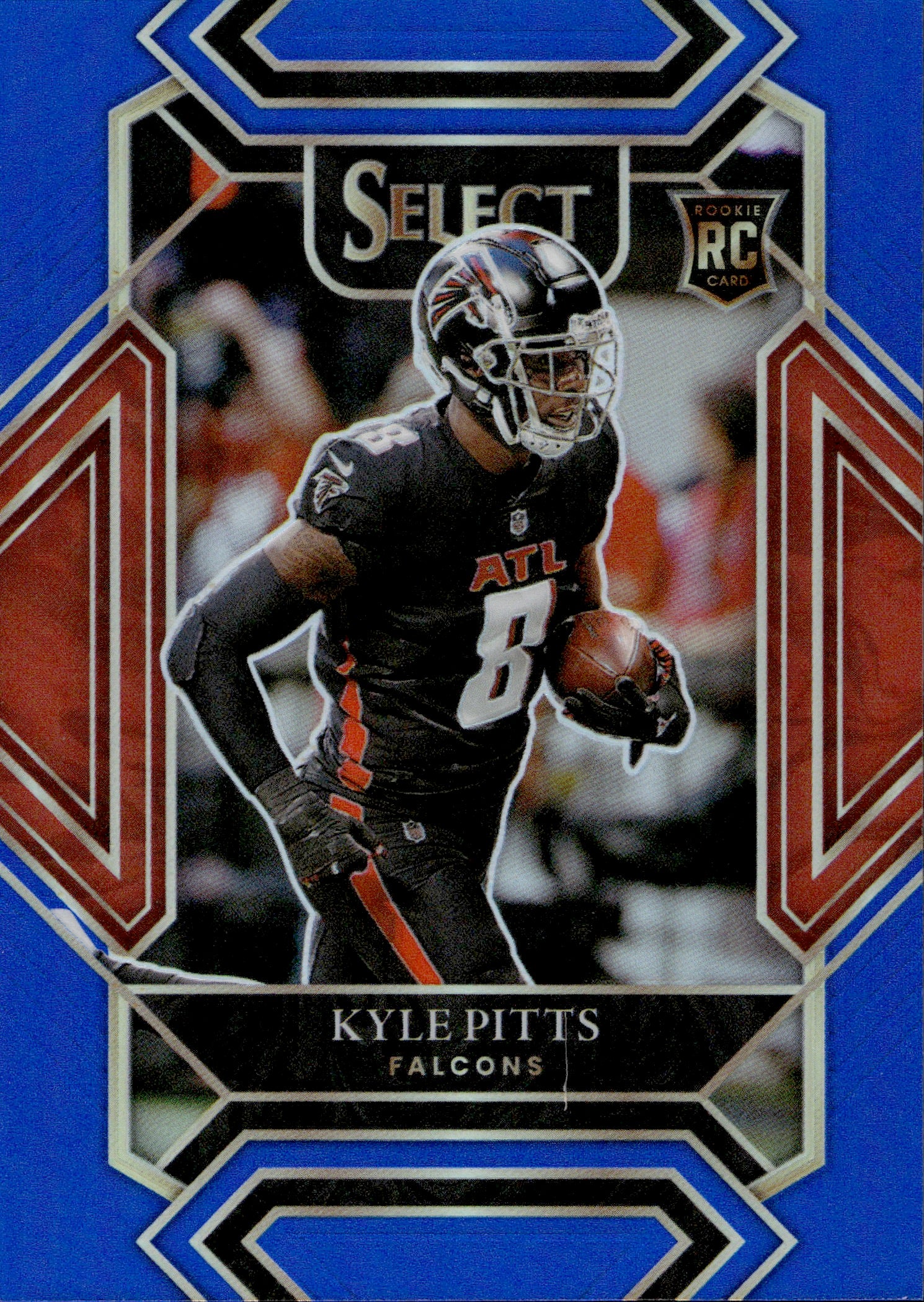 Kyle Pitts 2021 Panini Mosaic Rookie Card #250