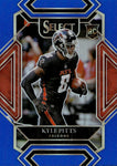 2021 Kyle Pitts Panini Select BLUE CLUB LEVEL ROOKIE 40/99 RC #246 Atlanta Falcons