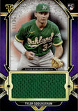 2024 Tyler Soderstrom Topps Triple Threads ROOKIE AMETHYST JERSEY 31/38 RELIC #SJR-TSO2 Oakland A's