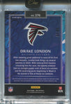 2024 Drake London Panini One WONDERFUL ONES PATCH AUTO 93/99 AUTOGRAPH RELIC #376 Atlanta Falcons