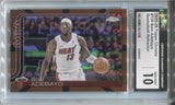 2025-26 Bam Adebayo Topps Chrome BASKETBALL REFRACTOR CGC 10 #138 Miami Heat 4131