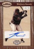 2025 Rintaro Sasaki Leaf Lumber GRAIN ASSAULT AUTO 33/35 AUTOGRAPH #GA-RS1 Stanford Cardinal
