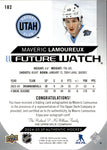 2024-25 Maveric Lamoureux Upper Deck Sp Authentic FUTURE WATCH AUTO 105/599 Utah Hockey Club #182