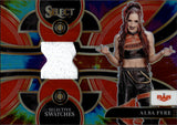 2024 Alba Fyre Panini Select SELECTIVE SWATCHES TIE-DYE PATCH 4/25 #SW-AFR