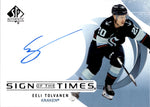 2024-25 Eeli Tolvanen Upper Deck Sp Authentic SIGN OF THE TIMES AUTO Seattle Kraken #SOTT-ET