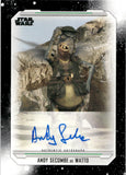 2019 Andy Secombe as Watto Autograph Topps Star Wars Skywalker Saga #A-ASW AUTO