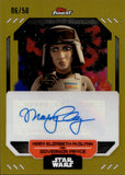 2023 Mary Elizabeth McGlynn as Governor Pryce Topps Finest Star Wars Autograph #FA-MEM 06/50 GOLD REFRACTOR