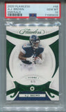 2020 AJ Brown Panini Flawless EMERALD 4/5 PSA 10 #48 TENNESSE TITANS 5639