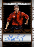 2022 Andriy Shevchenko Leaf Trinity Soccer #CA-AS1 46/49 CLEAR AUTO