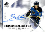 2024-25 Zachary Bolduc Upper Deck Sp Authentic FUTURE WATCH AUTO 176/599 St. Louis Blues #105