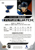 2024-25 Zachary Bolduc Upper Deck Sp Authentic FUTURE WATCH AUTO 176/599 St. Louis Blues #105