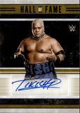 2023 Rikishi Panini Chronicles HALL OF FAME BLUE AUTO 4/49 #HF-RIK