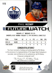 2024-25 Phil Kemp Upper Deck Sp Authentic FUTURE WATCH AUTO 500/599 Edmonton Oilers #115