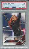 2016 Becky Lynch Topps WWE ROOKIE RC PSA 9 #5 NXT 6916