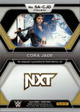 2024 Cora Jade Panini Prizm WWE RED SUPERSTAR AUTO 67/99 AUTOGRAPH #SA-CJD NXT